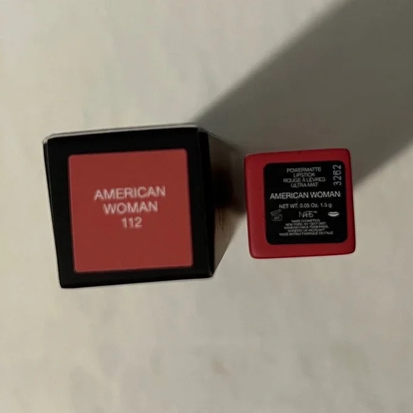 💋NIB💋 NARS ✨American Woman✨ Powermatte Long-Lasting Lipstick- a Dusty Rose shade - Picture 9 of 9
